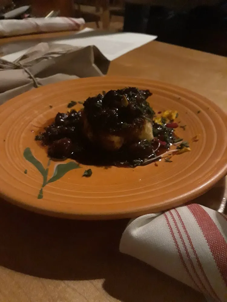 Baked Goat Cheese with Michigan Cherry Compote