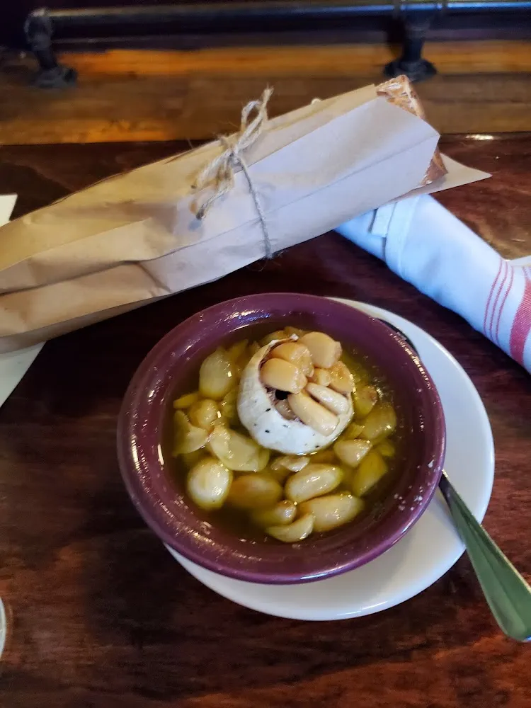 Fresh French Bread with Garlic