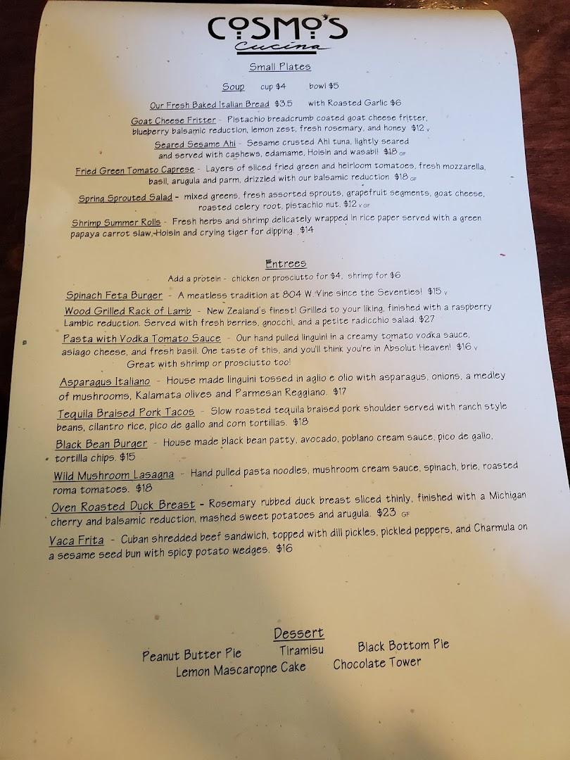 Cosmo's Cucina & O'Duffy's Pub